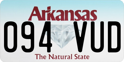 AR license plate 094VUD