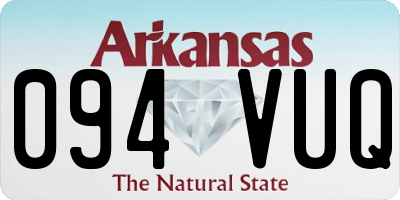 AR license plate 094VUQ