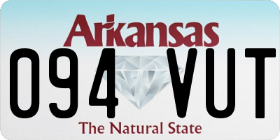 AR license plate 094VUT