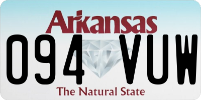 AR license plate 094VUW
