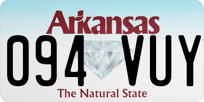 AR license plate 094VUY