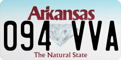 AR license plate 094VVA