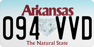 AR license plate 094VVD