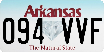 AR license plate 094VVF