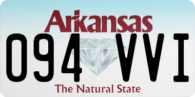 AR license plate 094VVI