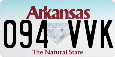 AR license plate 094VVK