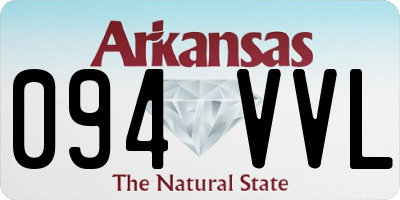 AR license plate 094VVL