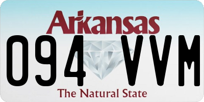 AR license plate 094VVM