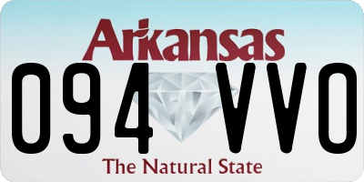 AR license plate 094VVO