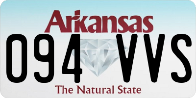 AR license plate 094VVS