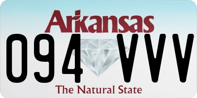 AR license plate 094VVV
