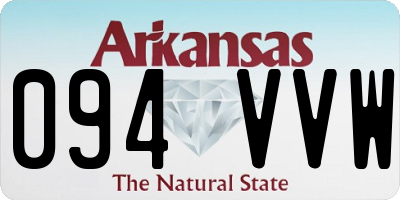 AR license plate 094VVW