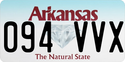 AR license plate 094VVX
