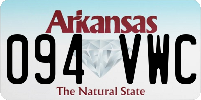 AR license plate 094VWC