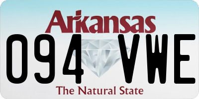 AR license plate 094VWE