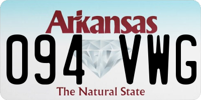 AR license plate 094VWG