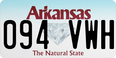 AR license plate 094VWH