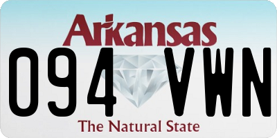 AR license plate 094VWN