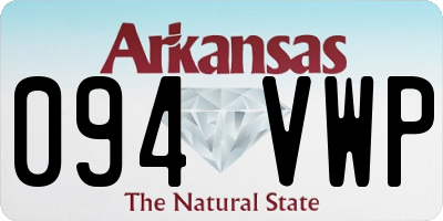 AR license plate 094VWP