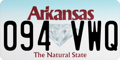 AR license plate 094VWQ