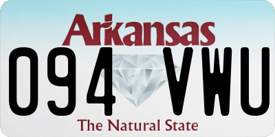 AR license plate 094VWU