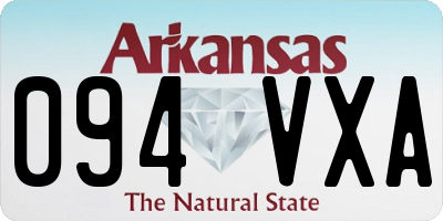AR license plate 094VXA