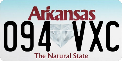 AR license plate 094VXC
