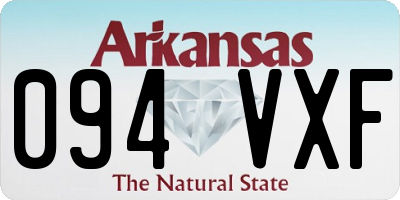 AR license plate 094VXF