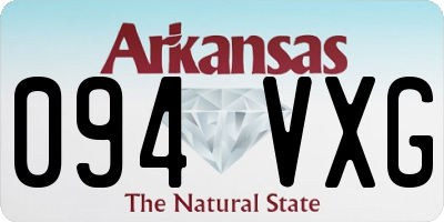 AR license plate 094VXG