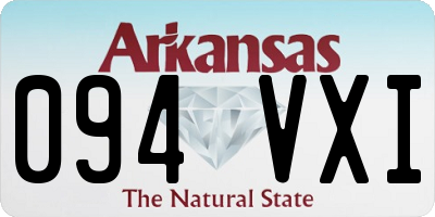 AR license plate 094VXI
