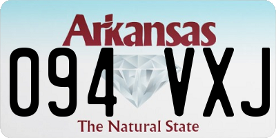 AR license plate 094VXJ
