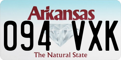 AR license plate 094VXK