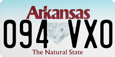 AR license plate 094VXO