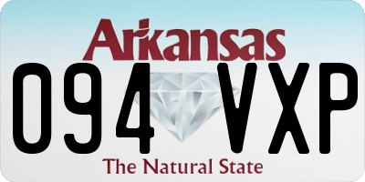 AR license plate 094VXP