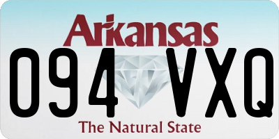AR license plate 094VXQ