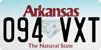 AR license plate 094VXT