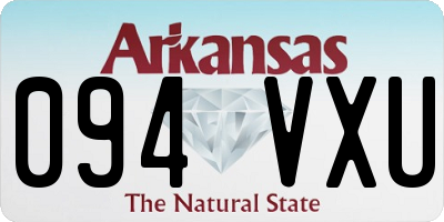 AR license plate 094VXU