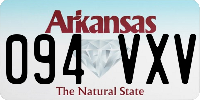 AR license plate 094VXV