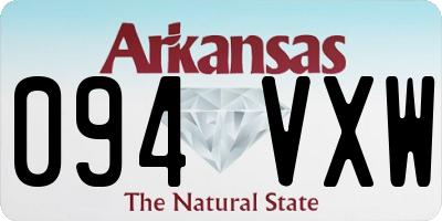 AR license plate 094VXW