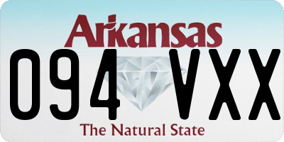 AR license plate 094VXX