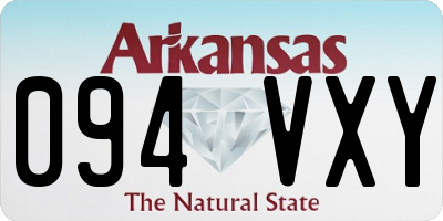 AR license plate 094VXY