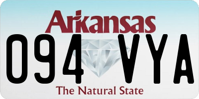 AR license plate 094VYA