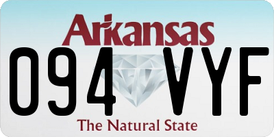 AR license plate 094VYF