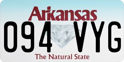 AR license plate 094VYG