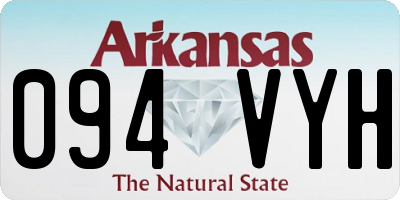 AR license plate 094VYH