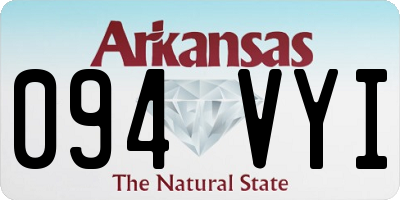 AR license plate 094VYI