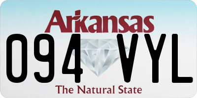 AR license plate 094VYL