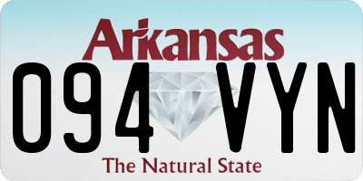 AR license plate 094VYN