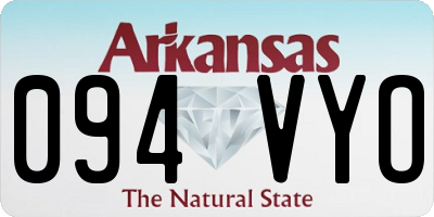 AR license plate 094VYO