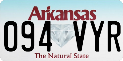 AR license plate 094VYR